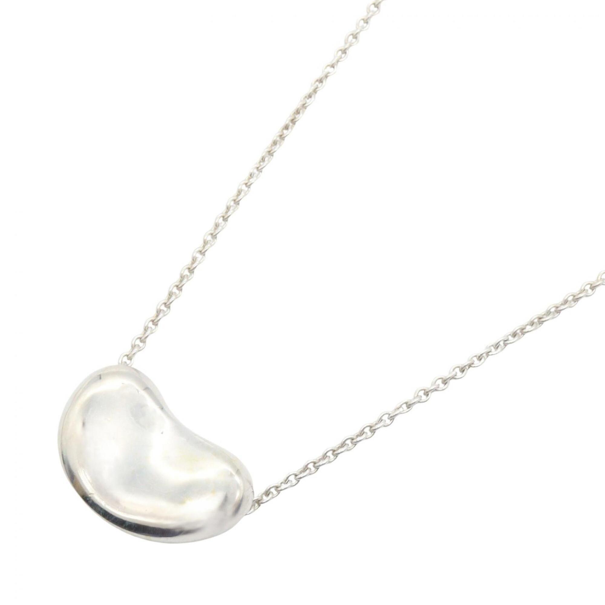 Tiffany & Co. Bean Necklace, Sterling Silver 925, Women's Jewelry, Tone